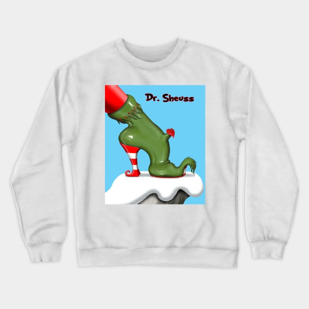 Dr. Sheuss Crewneck Sweatshirt by AnarKissed